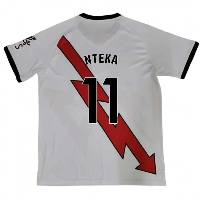 Danxen Men Randy Nteka #11 Red Away Jersey 2024/25 T-Shirt