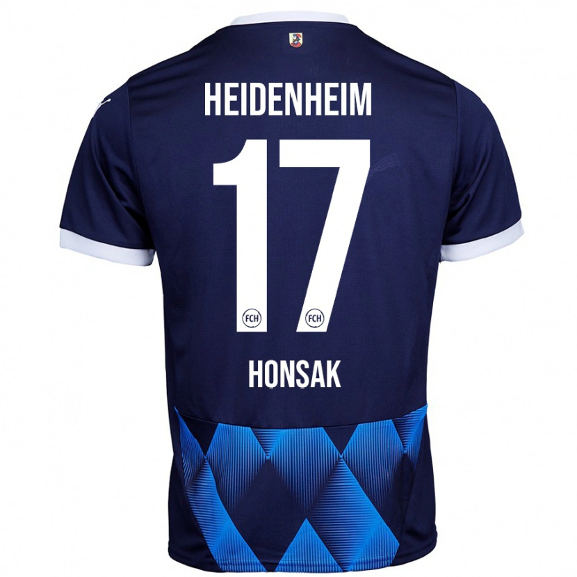 Danxen Men Mathias Honsak #17 Dark Navy Blue Away Jersey 2024/25 T-Shirt