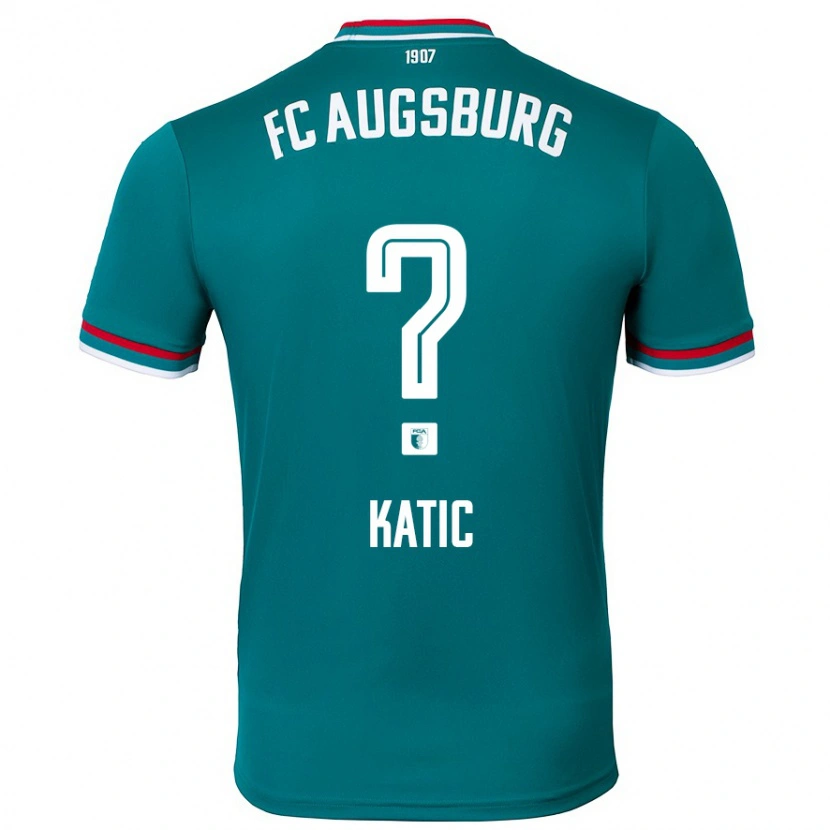 Danxen Men Daniel Katic #0 Dark Green Away Jersey 2024/25 T-Shirt