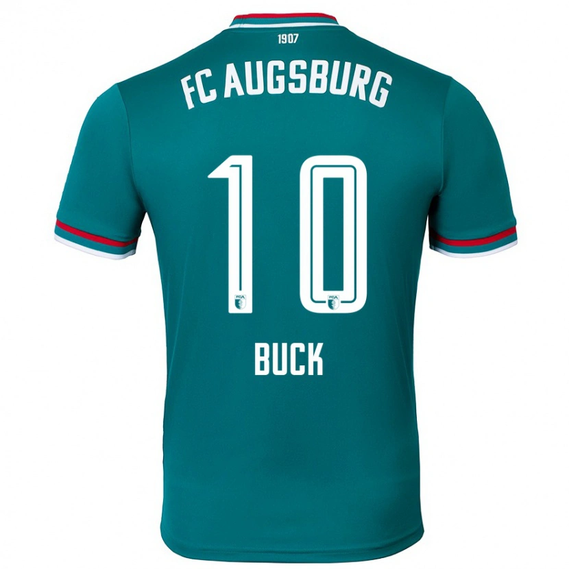 Danxen Men Dustin Buck #10 Dark Green Away Jersey 2024/25 T-Shirt