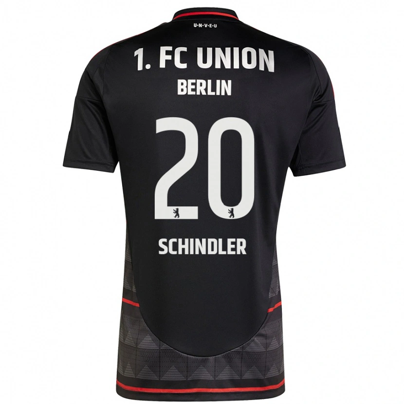 Danxen Men Elisa Schindler #20 Black Away Jersey 2024/25 T-Shirt