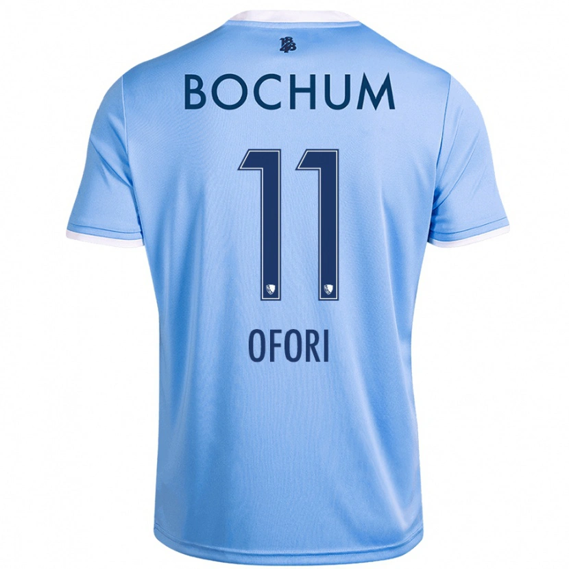 Danxen Men Obed Ofori #11 Sky Blue Away Jersey 2024/25 T-Shirt