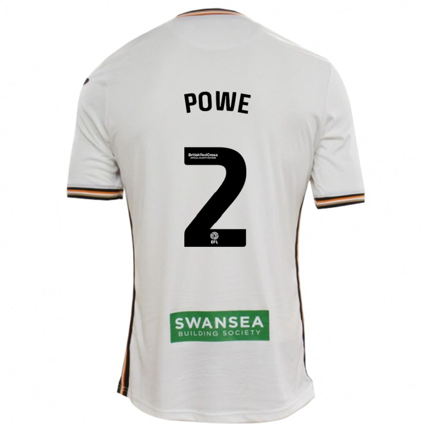 Danxen Women Alicia Powe #2 White Home Jersey 2024/25 T-Shirt
