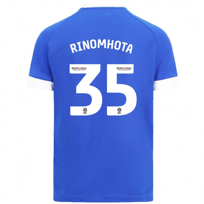 Danxen Women Andy Rinomhota #35 Sky Blue Home Jersey 2024/25 T-Shirt