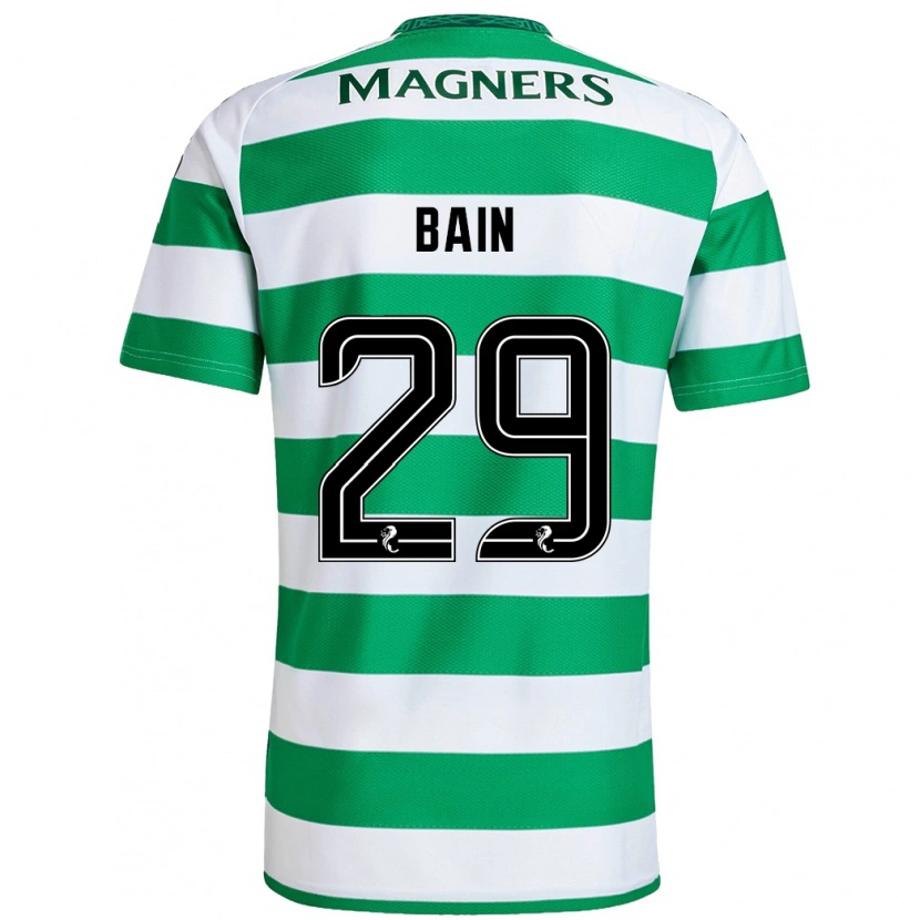 Danxen Women Scott Bain #29 Green White Home Jersey 2024/25 T-Shirt