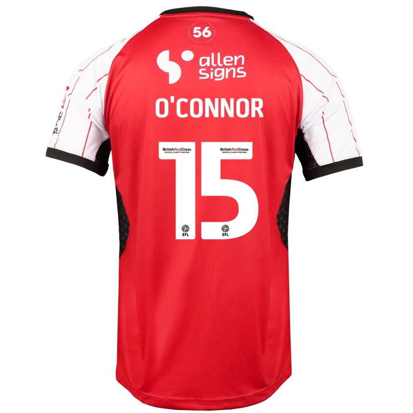 Danxen Women Paudie O'connor #15 White Home Jersey 2024/25 T-Shirt