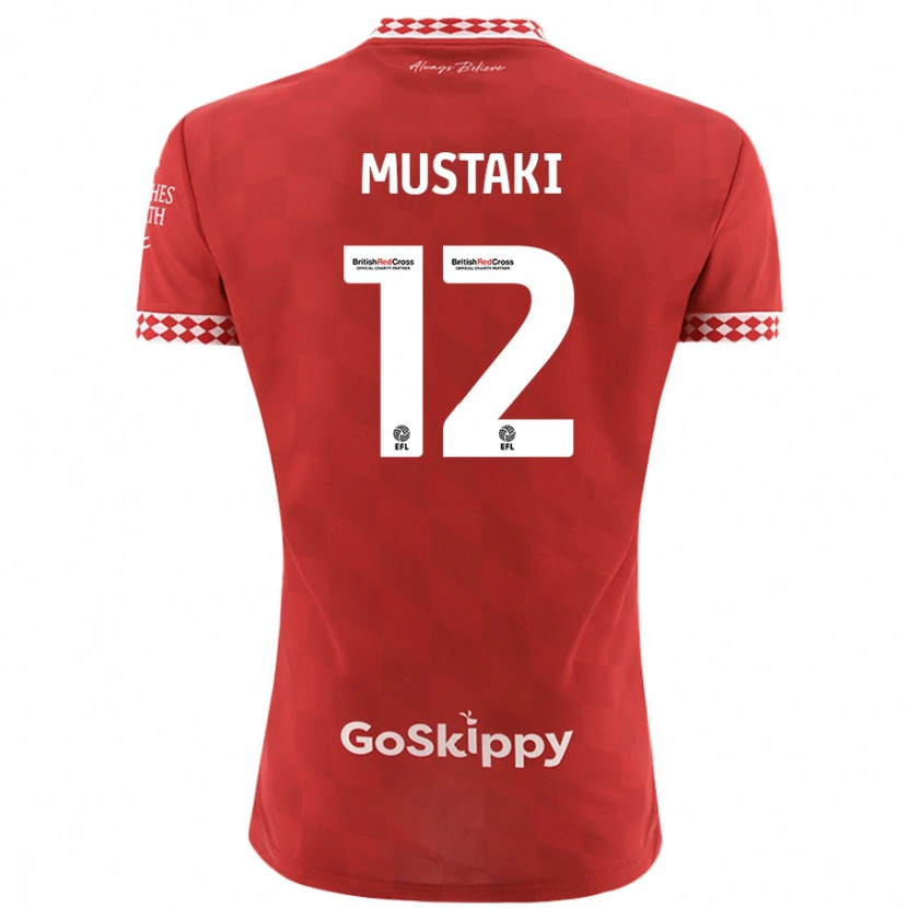 Danxen Women Chloe Mustaki #12 Red Home Jersey 2024/25 T-Shirt