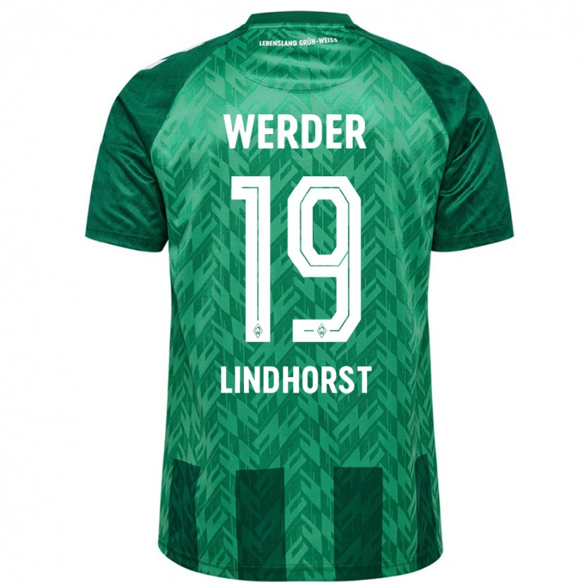 Danxen Women Jerrit Lindhorst #19 Green Home Jersey 2024/25 T-Shirt