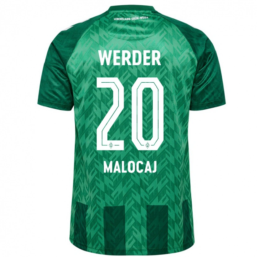 Danxen Women Edinjo Malocaj #20 Green Home Jersey 2024/25 T-Shirt