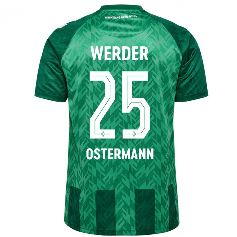 Danxen Women Ben Ostermann #25 Green Home Jersey 2024/25 T-Shirt