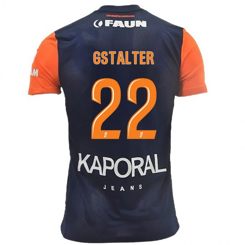 Danxen Women Lola Gstalter #22 Navy Blue Orange Home Jersey 2024/25 T-Shirt