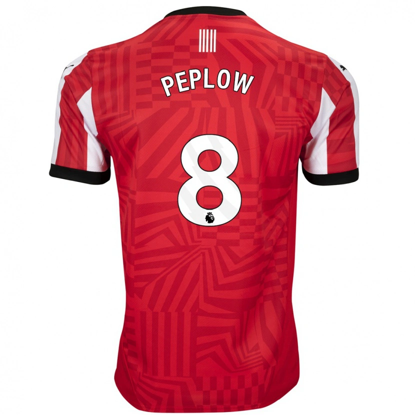 Danxen Women Chloe Peplow #8 Red White Home Jersey 2024/25 T-Shirt