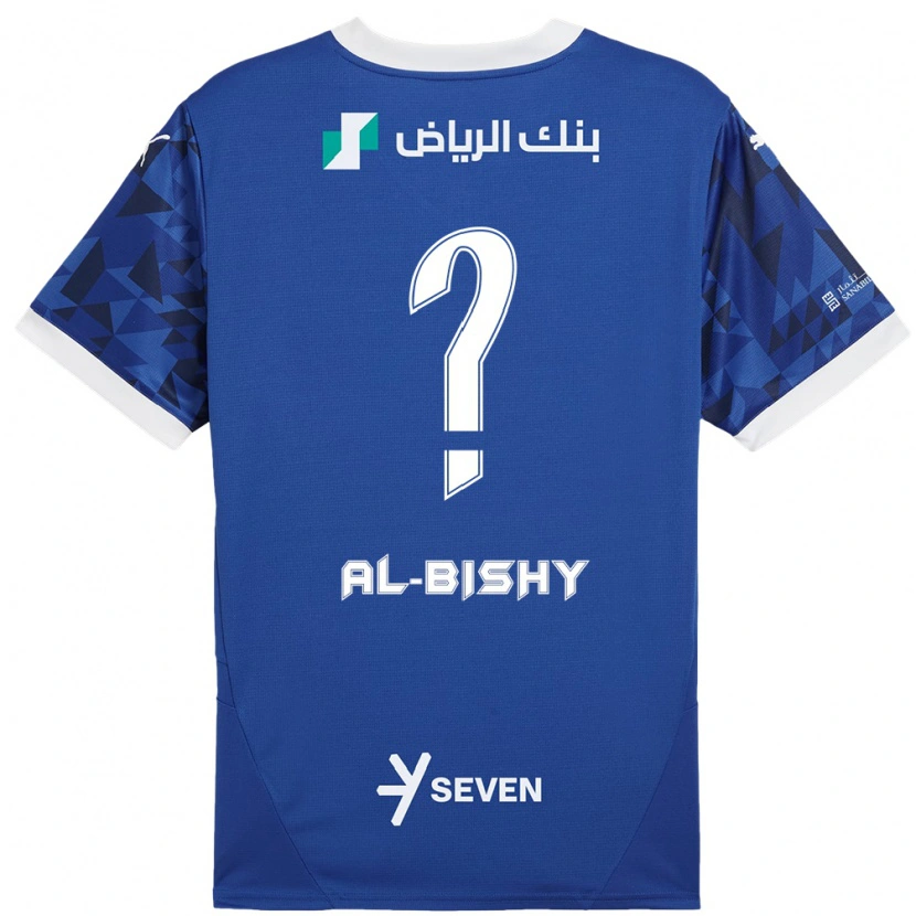 Danxen Women Bder Abdulaziz Al-Bishy #0 Dark Blue White Home Jersey 2024/25 T-Shirt