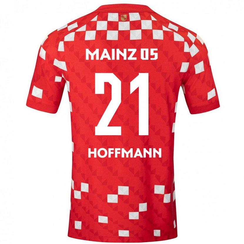 Danxen Women Leon Hoffmann #21 White Red Home Jersey 2024/25 T-Shirt