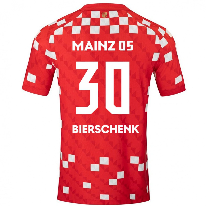 Danxen Women Lovis Bierschenk #30 White Red Home Jersey 2024/25 T-Shirt