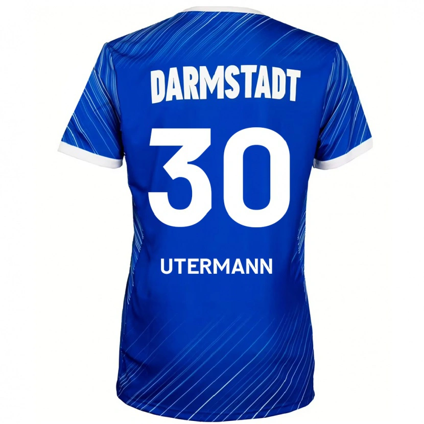 Danxen Women Anton Utermann #30 Blue White Home Jersey 2024/25 T-Shirt