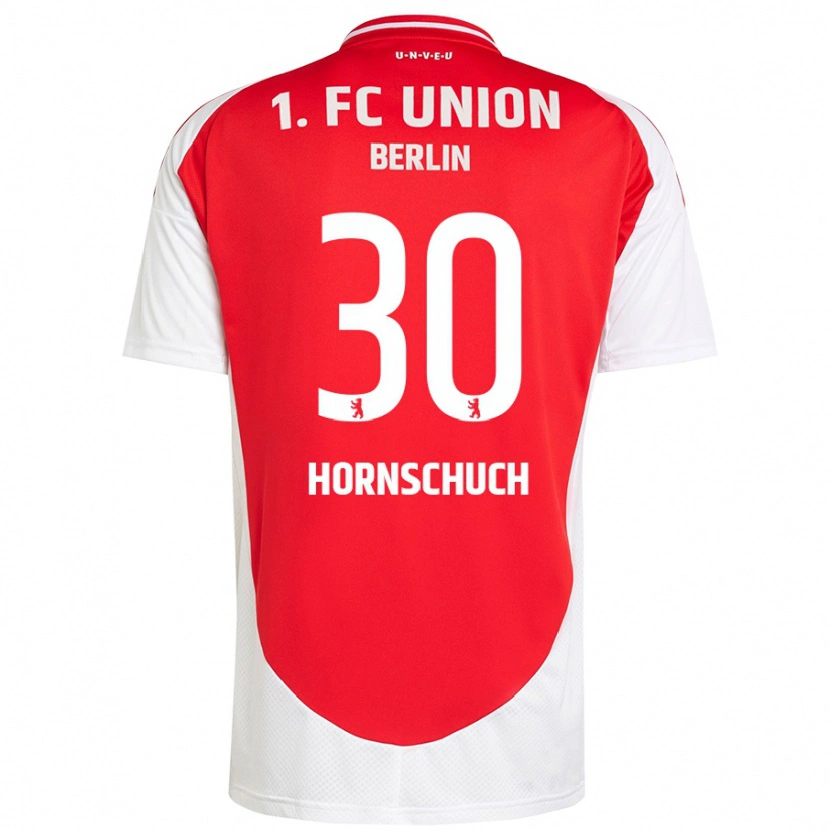 Danxen Women Sarah Hornschuch #30 Red White Home Jersey 2024/25 T-Shirt