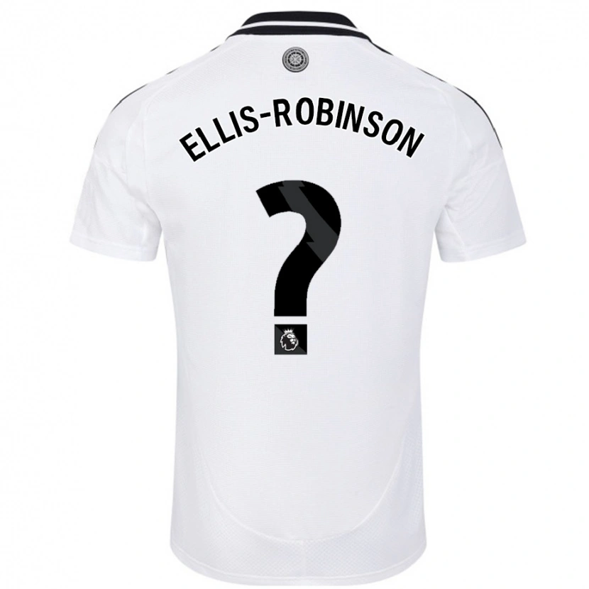 Danxen Women Eddie Ellis-Robinson #0 White Home Jersey 2024/25 T-Shirt