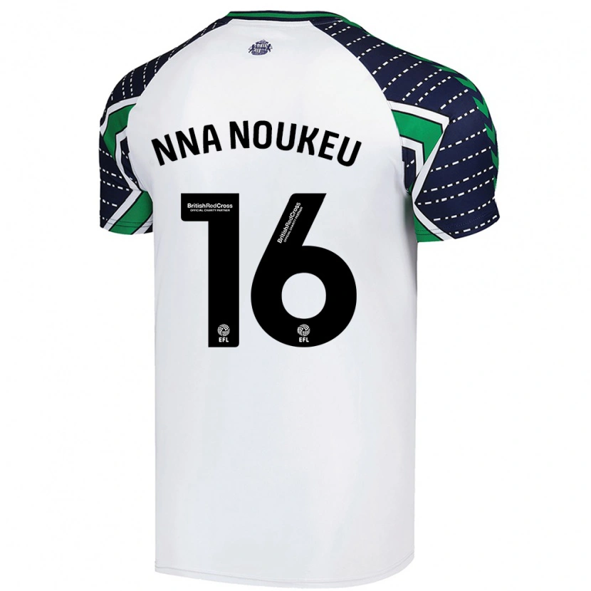 Danxen Women Blondy Nna Noukeu #16 White Away Jersey 2024/25 T-Shirt