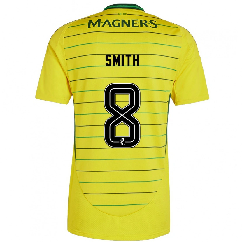 Danxen Women Jenny Smith #8 Yellow Away Jersey 2024/25 T-Shirt