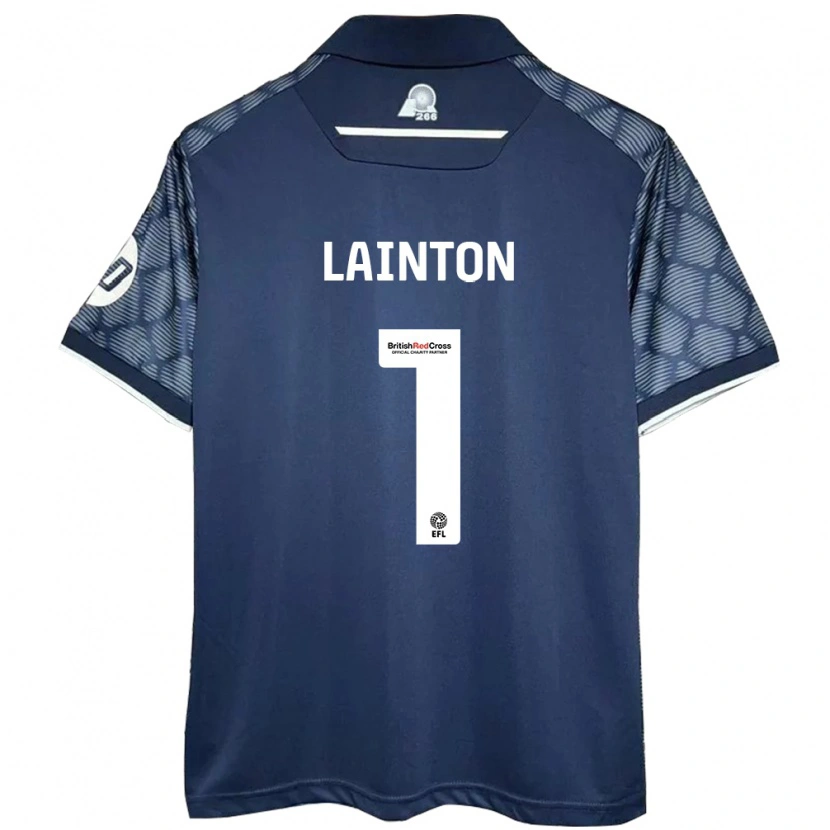 Danxen Women Rob Lainton #1 Black Away Jersey 2024/25 T-Shirt
