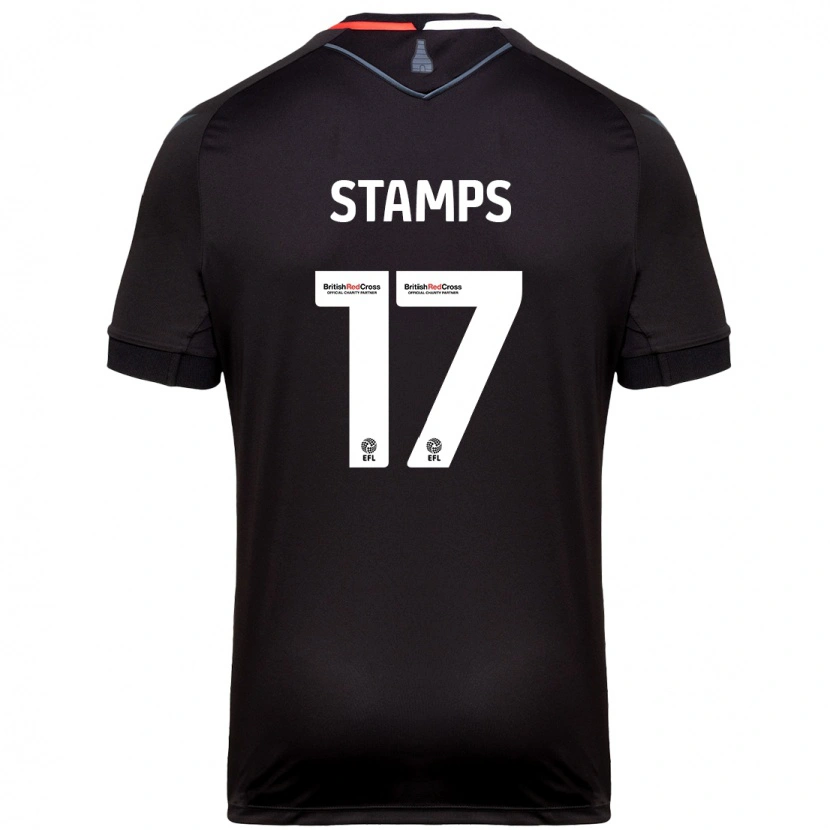 Danxen Women Shannon Stamps #17 Black Away Jersey 2024/25 T-Shirt