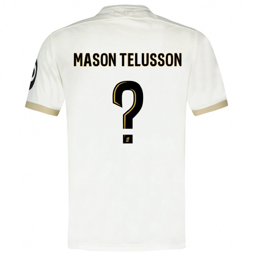 Danxen Women Jah Mason Telusson #0 White Gold Away Jersey 2024/25 T-Shirt