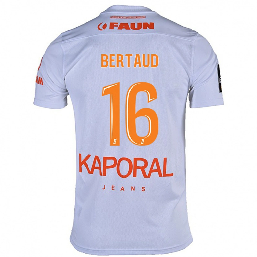 Danxen Women Dimitry Bertaud #16 White Away Jersey 2024/25 T-Shirt