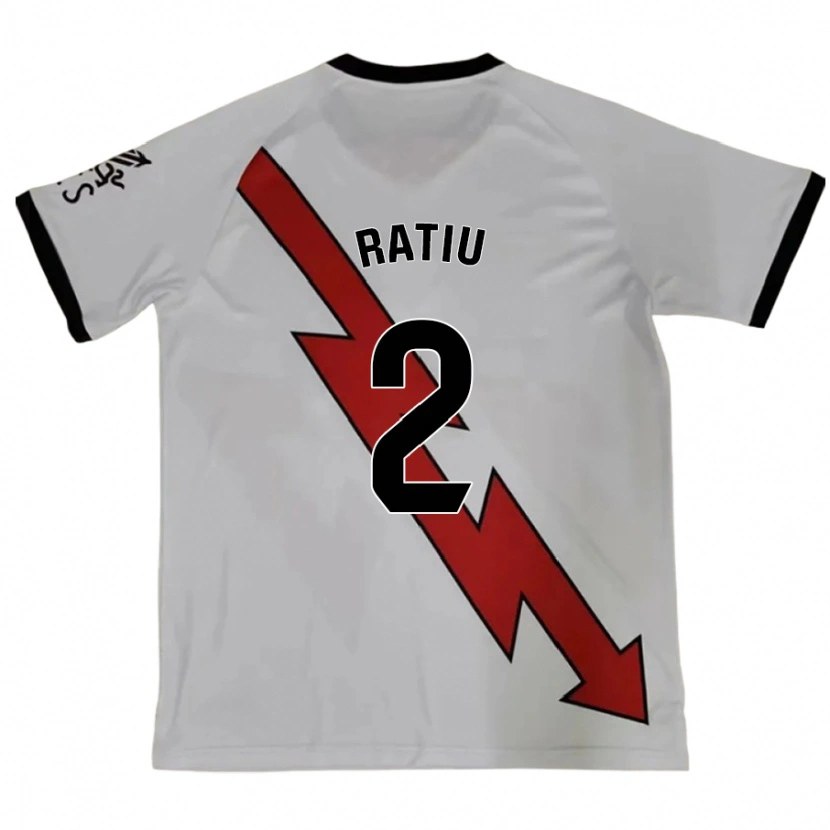 Danxen Women Andrei Rațiu #2 Red Away Jersey 2024/25 T-Shirt