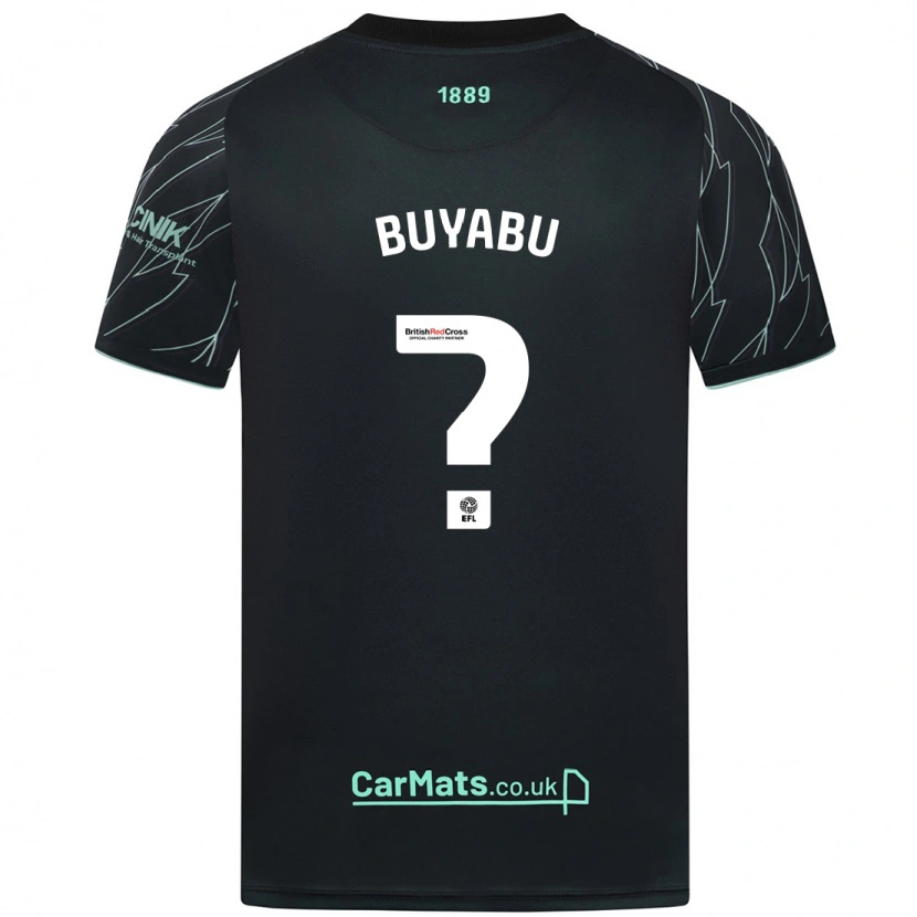 Danxen Women Jili Buyabu #0 Black Green Away Jersey 2024/25 T-Shirt