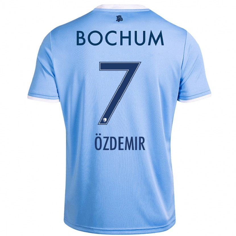 Danxen Women Tolga Özdemir #7 Sky Blue Away Jersey 2024/25 T-Shirt