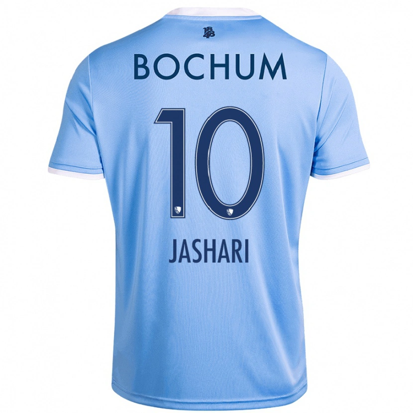 Danxen Women Lirim Jashari #10 Sky Blue Away Jersey 2024/25 T-Shirt
