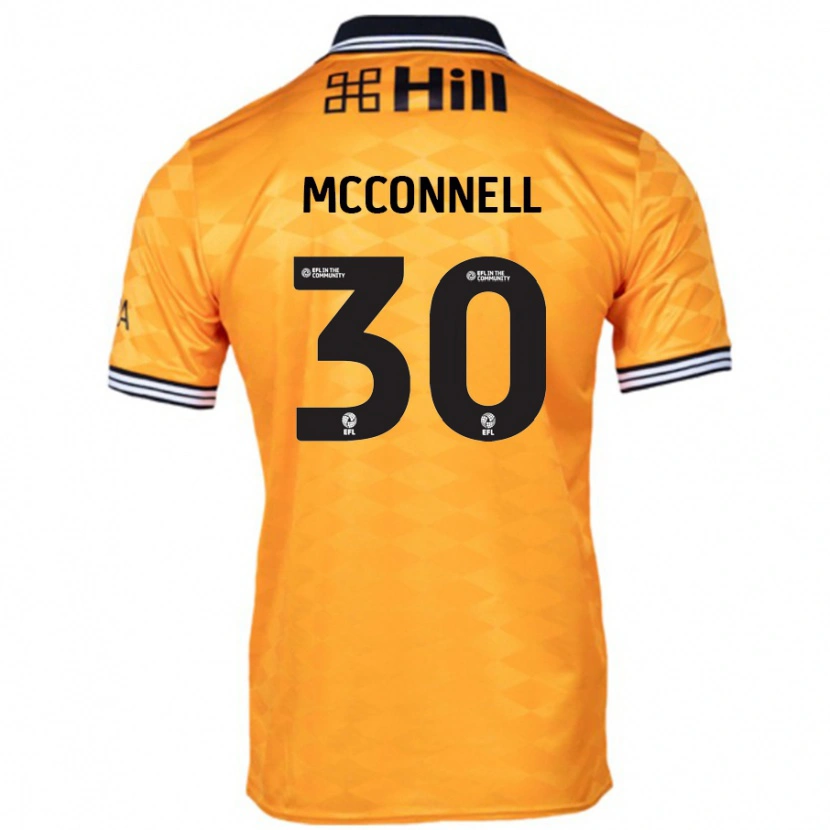 Danxen Kid Glenn Mcconnell #30 Orange Home Jersey 2024/25 T-Shirt
