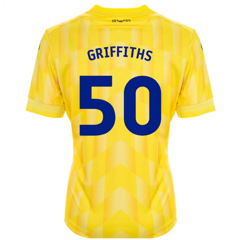 Danxen Kid Louis Griffiths #50 Yellow Home Jersey 2024/25 T-Shirt