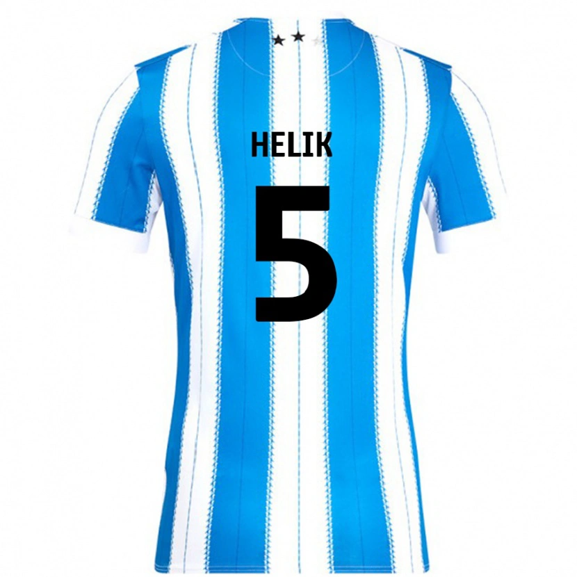 Danxen Kid Michal Helik #5 Blue White Home Jersey 2024/25 T-Shirt
