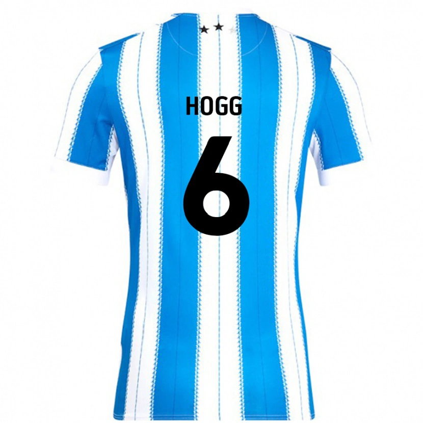 Danxen Kid Jonathan Hogg #6 Blue White Home Jersey 2024/25 T-Shirt