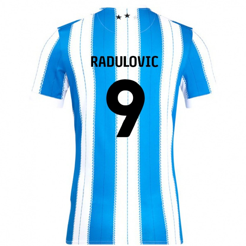 Danxen Kid Bojan Radulovic #9 Blue White Home Jersey 2024/25 T-Shirt