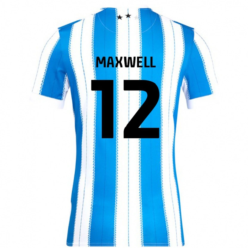 Danxen Kid Chris Maxwell #12 Blue White Home Jersey 2024/25 T-Shirt