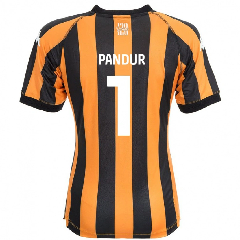 Danxen Kid Ivor Pandur #1 Black Amber Home Jersey 2024/25 T-Shirt