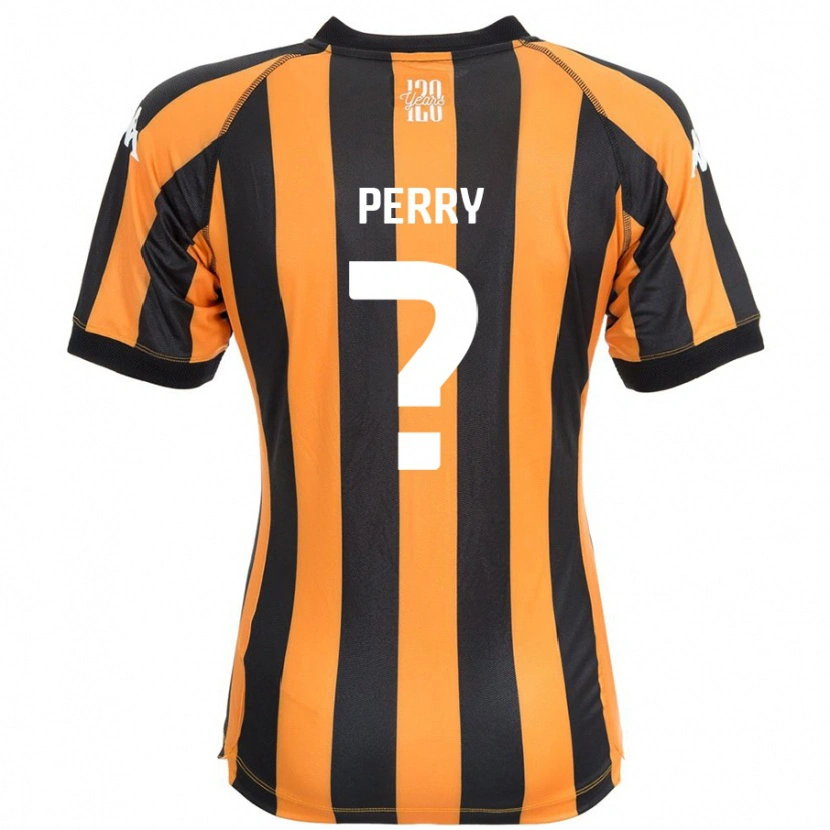 Danxen Kid Alfie Perry #0 Black Amber Home Jersey 2024/25 T-Shirt