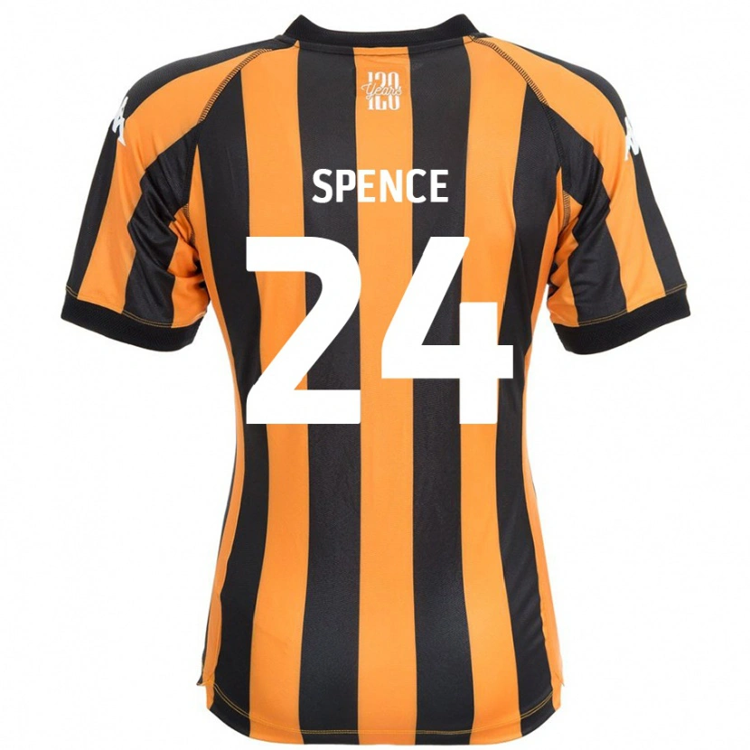 Danxen Kid Emily Spence #24 Black Amber Home Jersey 2024/25 T-Shirt