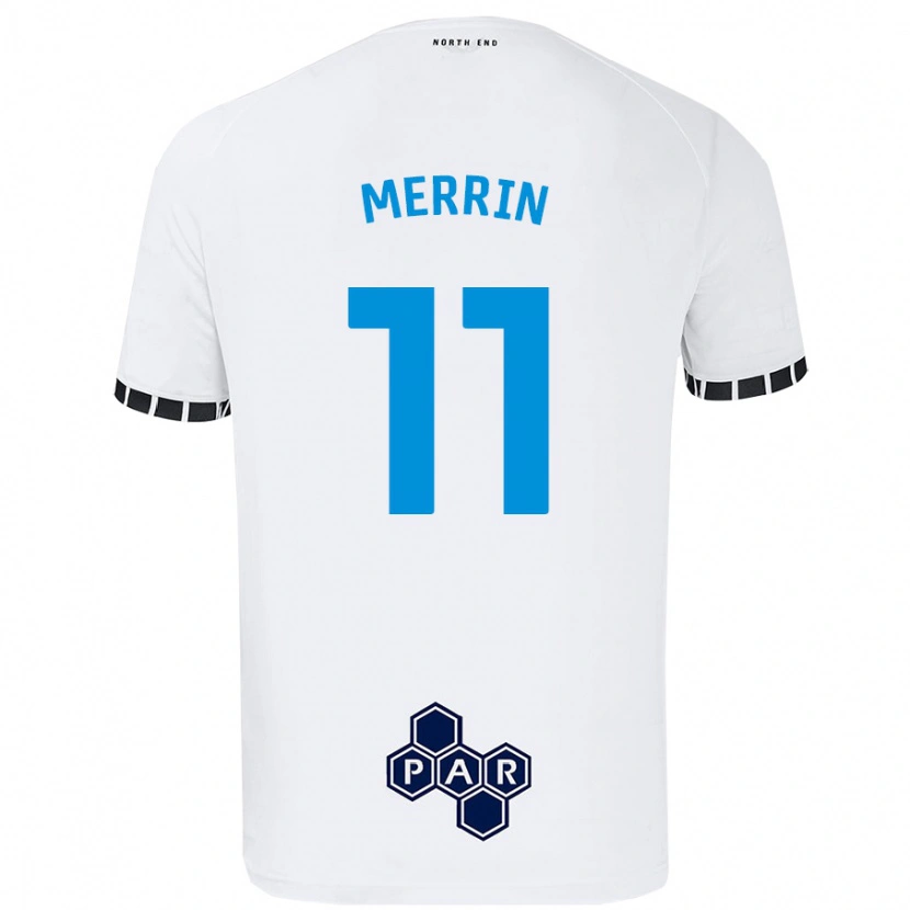Danxen Kid Laura Merrin #11 White Home Jersey 2024/25 T-Shirt