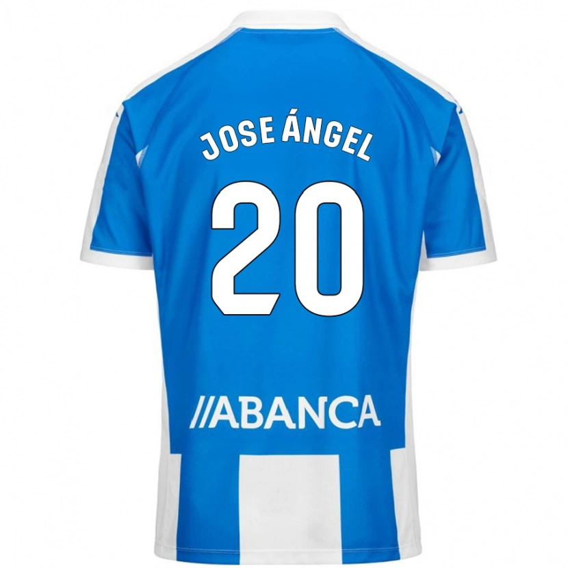 Danxen Kid José Ángel Jurado #20 Blue White Home Jersey 2024/25 T-Shirt