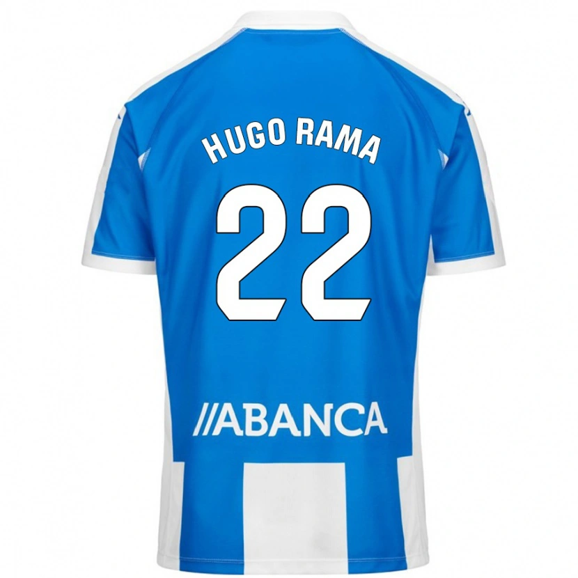 Danxen Kid Hugo Rama #22 Blue White Home Jersey 2024/25 T-Shirt