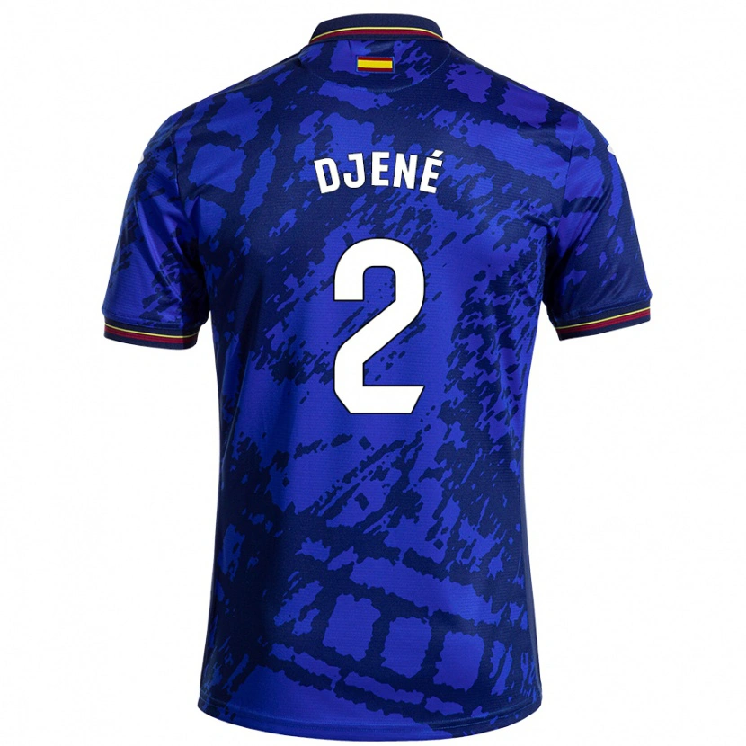 Danxen Kid Djené #2 Darker Blue Home Jersey 2024/25 T-Shirt