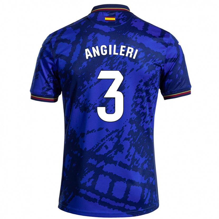 Danxen Kid Fabrizio Angileri #3 Darker Blue Home Jersey 2024/25 T-Shirt