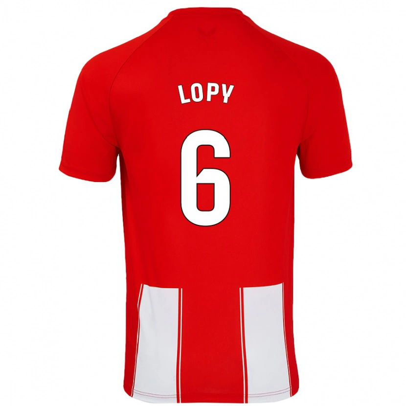 Danxen Kid Dion Lopy #6 Red White Home Jersey 2024/25 T-Shirt