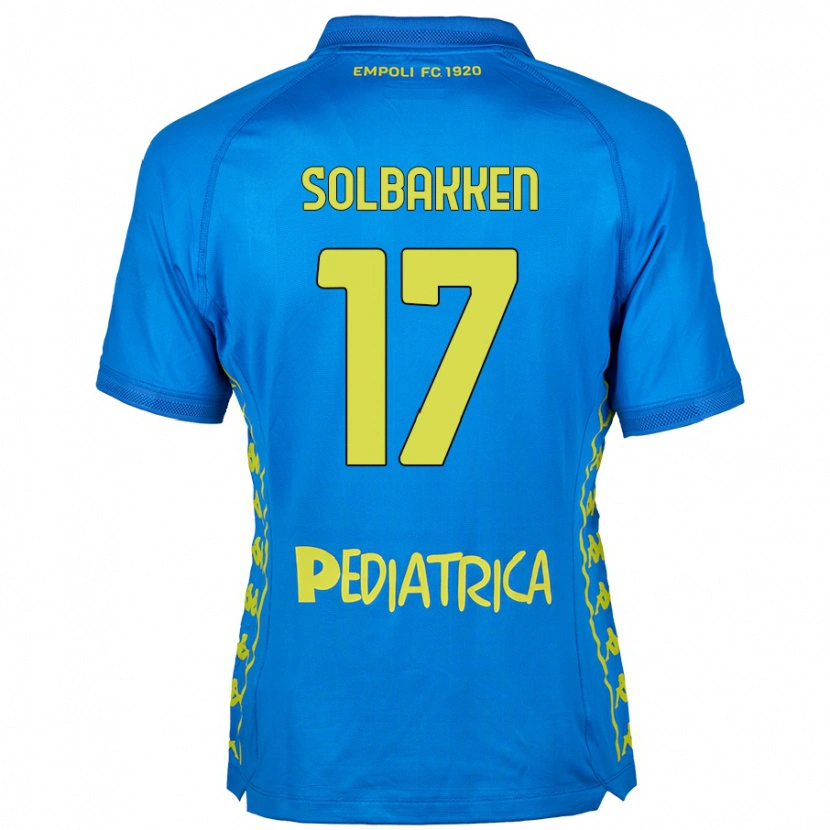Danxen Kid Ola Solbakken #17 Blue Home Jersey 2024/25 T-Shirt