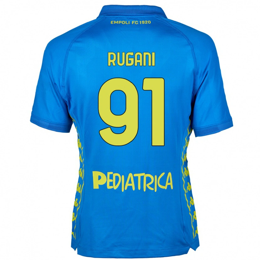 Danxen Kid Tommaso Rugani #91 Blue Home Jersey 2024/25 T-Shirt