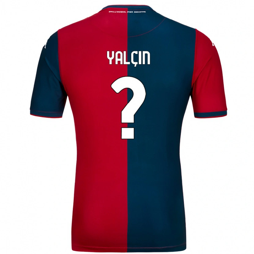 Danxen Kid Güven Yalçın #0 Red Dark Blue Home Jersey 2024/25 T-Shirt